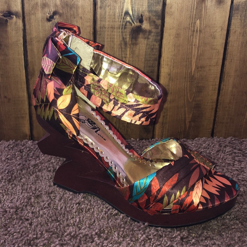 Wild Rose heels